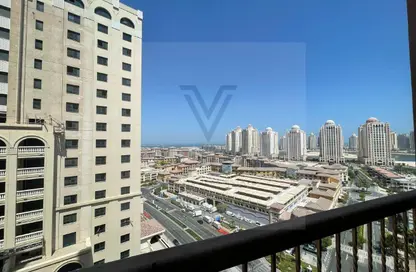 Apartment - 1 Bedroom - 2 Bathrooms for rent in Porto Arabia - The Pearl Island - Doha