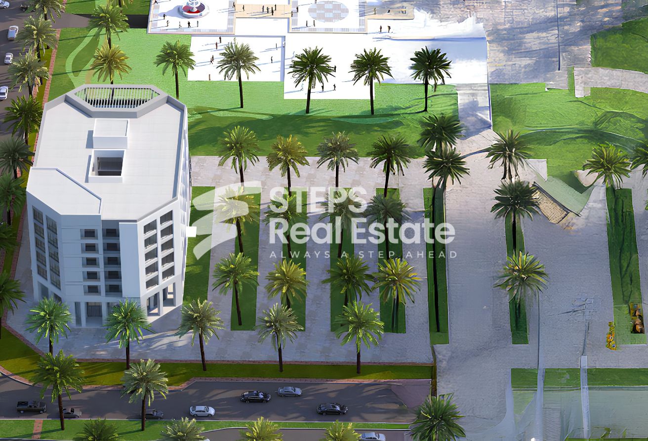 Modern Flat in a Prime Lusail Location | Balcony