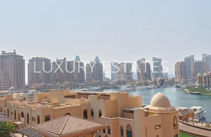 Apartment - 1 Bedroom - 2 Bathrooms for rent in East Porto Drive - Porto Arabia - The Pearl Island - Doha