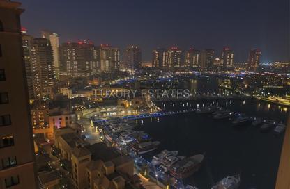 Apartment - 1 Bedroom - 2 Bathrooms for rent in East Porto Drive - Porto Arabia - The Pearl Island - Doha Apartment - 1 Bedroom - 2 Bathrooms for rent in East Porto Drive - Porto Arabia - The Pearl Island - Doha