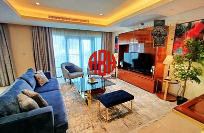 Duplex - 2 Bedrooms - 3 Bathrooms for rent in Abraj Bay - Abraj Quartiers - The Pearl Island - Doha