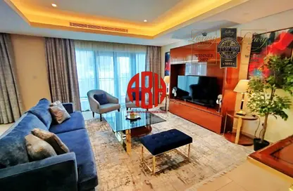 دوبلكس - 2 غرف نوم - 3 حمامات للايجار في ابراج باي - منطقة الأبراج - جزيرة اللؤلؤة - الدوحة