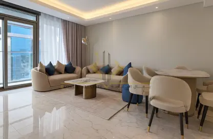 Apartment - 1 Bedroom - 2 Bathrooms for rent in Lusail Marina Heights - Marina District - Lusail