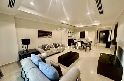 Apartment - 1 Bedroom - 2 Bathrooms for rent in East Porto Drive - Porto Arabia - The Pearl Island - Doha