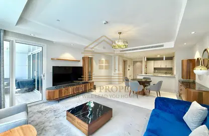 Apartment - 1 Bedroom - 2 Bathrooms for rent in Lusail Residence - Marina District - Lusail