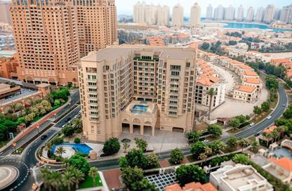 Apartment - 1 Bedroom - 2 Bathrooms for sale in Al Mayyas by Al Mirqab Living - Porto Arabia - The Pearl Island - Doha Apartment - 1 Bedroom - 2 Bathrooms for sale in Al Mayyas by Al Mirqab Living - Porto Arabia - The Pearl Island - Doha