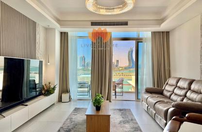 Apartment - 2 Bedrooms - 4 Bathrooms for rent in Crystal Residence - Gewan Island - The Pearl Island - Doha Apartment - 2 Bedrooms - 4 Bathrooms for rent in Crystal Residence - Gewan Island - The Pearl Island - Doha
