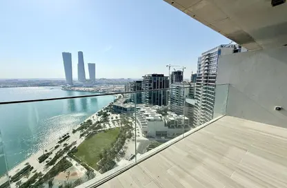 Apartment - 2 Bedrooms - 4 Bathrooms for rent in Seef Lusail Tower 1 - Seef Lusail - Lusail City - Lusail