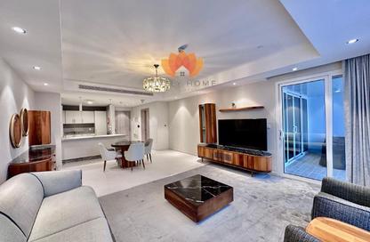 Apartment - 1 Bedroom - 1 Bathroom for rent in Lusail Marina Heights - Marina District - Lusail