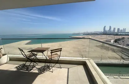 Villa - 1 Bedroom - 2 Bathrooms for rent in Lusail Marina Heights - Marina District - Lusail