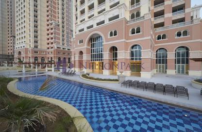 Apartment - 2 - 3 for rent in Viva West - Viva Bahriyah - The Pearl Island - Doha Apartment - 2 - 3 for rent in Viva West - Viva Bahriyah - The Pearl Island - Doha