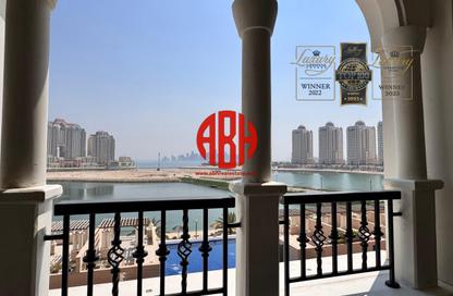 Apartment - 1 Bedroom - 2 Bathrooms for rent in Viva West - Viva Bahriyah - The Pearl Island - Doha