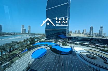 Apartment - 2 Bedrooms - 4 Bathrooms for rent in Zig Zag Tower B - Zig Zag Towers - West Bay - Doha