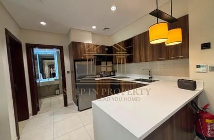 Hotel Apartments - 1 Bedroom - 1 Bathroom for rent in Al Sadd Road - Al Sadd - Doha