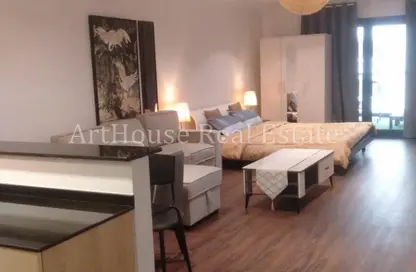 Apartment - Studio - 1 Bathroom for rent in Porto Arabia - The Pearl Island - Doha