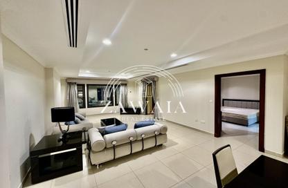 Apartment - 1 Bedroom - 2 Bathrooms for rent in East Porto Drive - Porto Arabia - The Pearl Island - Doha