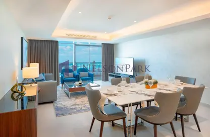 Apartment - 1 Bedroom - 1 Bathroom for rent in Abraj Bay - Abraj Quartiers - The Pearl Island - Doha