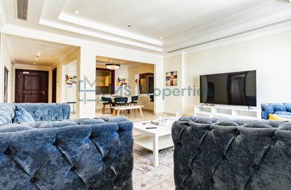 Apartment - 1 Bedroom - 2 Bathrooms for rent in West Porto Drive - Porto Arabia - The Pearl Island - Doha