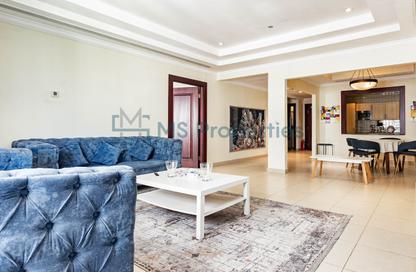 Apartment - 1 Bedroom - 2 Bathrooms for rent in West Porto Drive - Porto Arabia - The Pearl Island - Doha