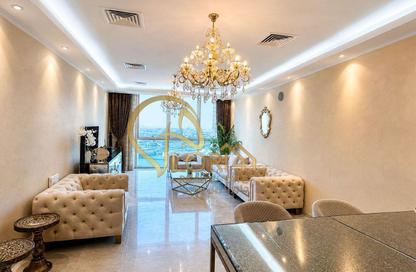 Apartment - 2 Bedrooms - 4 Bathrooms for rent in Zig Zag Tower B - Zig Zag Towers - West Bay - Doha