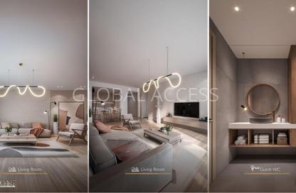 Apartment - 1 Bedroom - 2 Bathrooms for sale in Lusail Marina Heights - Marina District - Lusail