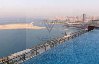 Apartment - 2 Bedrooms - 2 Bathrooms for rent in Lusail Residence - Marina District - Lusail