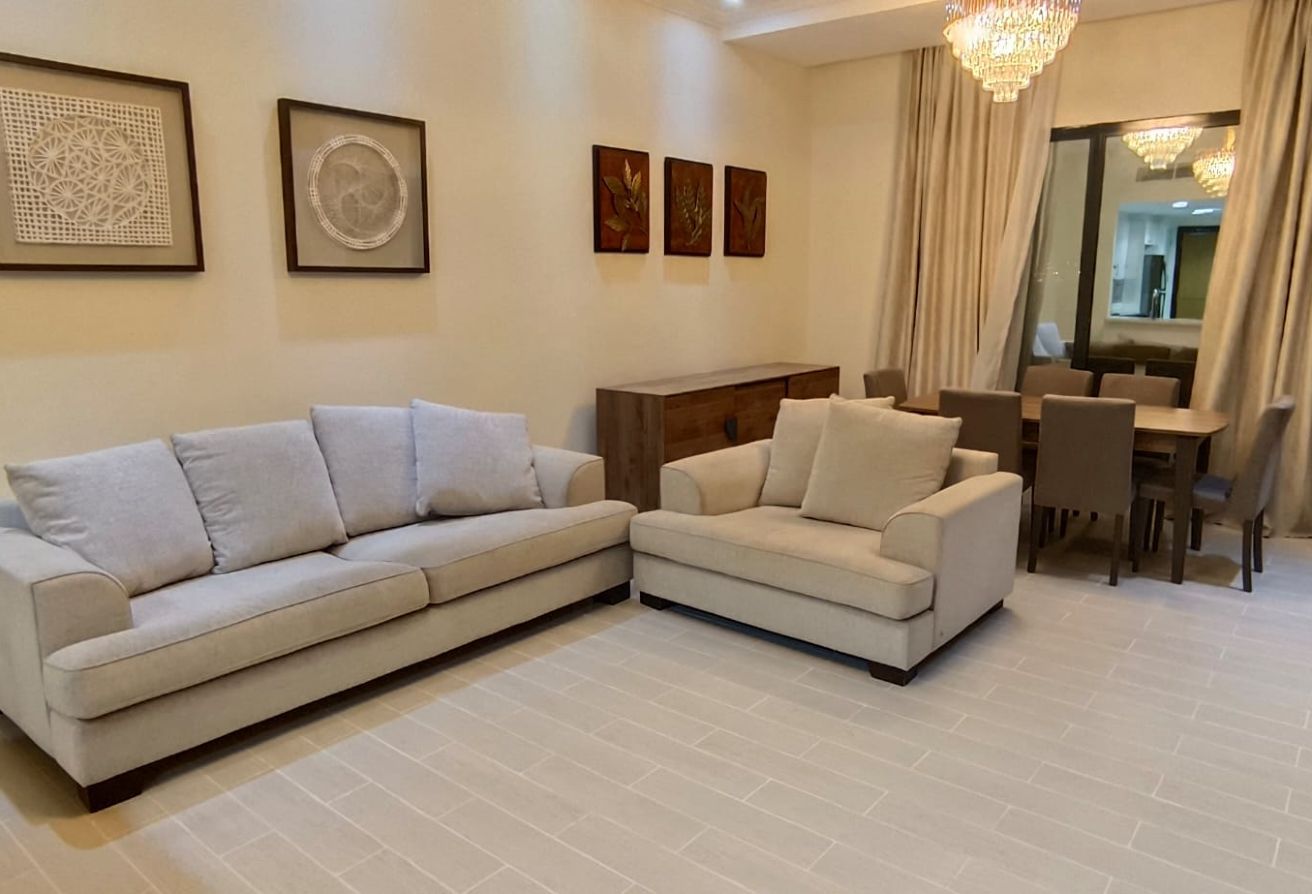Furnished 1BR in Fox Hills Lusail|Title Deed Ready