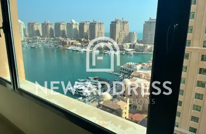 Apartment - 1 Bedroom - 2 Bathrooms for rent in West Porto Drive - Porto Arabia - The Pearl Island - Doha