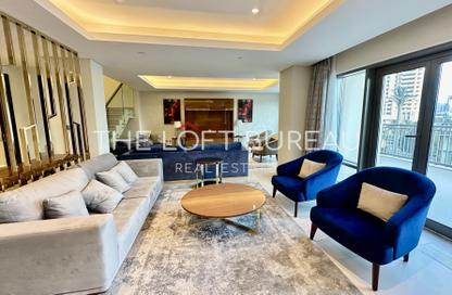 Apartment - 2 Bedrooms - 3 Bathrooms for rent in Abraj Bay - Abraj Quartiers - The Pearl Island - Doha