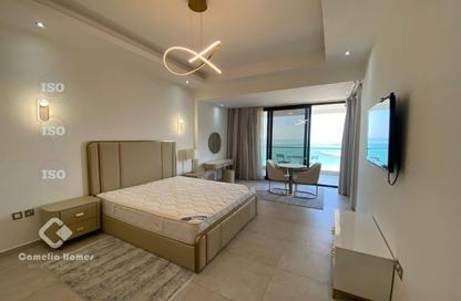 Apartment - 1 Bedroom - 2 Bathrooms for rent in Lusail Marina Heights - Marina District - Lusail