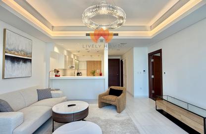 Apartment - 1 Bedroom - 2 Bathrooms for rent in Crystal Residence - Gewan Island - The Pearl Island - Doha