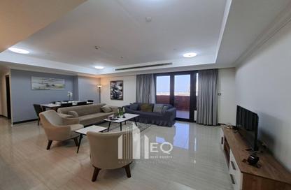 Apartment - 2 Bedrooms - 2 Bathrooms for rent in East Porto Drive - Porto Arabia - The Pearl Island - Doha
