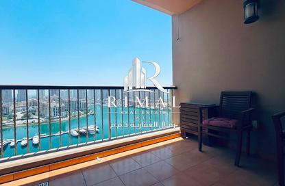 Apartment - 2 Bedrooms - 3 Bathrooms for rent in East Porto Drive - Porto Arabia - The Pearl Island - Doha