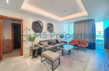 Apartment - 2 Bedrooms - 3 Bathrooms for rent in Lusail Marina Heights - Marina District - Lusail Apartment - 2 Bedrooms - 3 Bathrooms for rent in Lusail Marina Heights - Marina District - Lusail