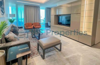 Apartment - 2 Bedrooms - 3 Bathrooms for rent in Lusail Marina Heights - Marina District - Lusail