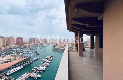 Apartment - 3 Bedrooms - 4 Bathrooms for rent in West Porto Drive - Porto Arabia - The Pearl Island - Doha Apartment - 3 Bedrooms - 4 Bathrooms for rent in West Porto Drive - Porto Arabia - The Pearl Island - Doha