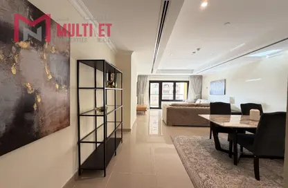 Apartment - 1 Bedroom - 2 Bathrooms for rent in East Porto Drive - Porto Arabia - The Pearl Island - Doha