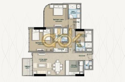 Apartment - 2 - 4 for sale in Lusail Residence - Marina District - Lusail