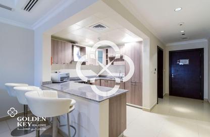 Apartment - Studio - 1 Bathroom for rent in West Porto Drive - Porto Arabia - The Pearl Island - Doha