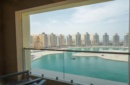 Apartment - 1 - 2 for rent in Marina Residences 195 - Marina District - Lusail