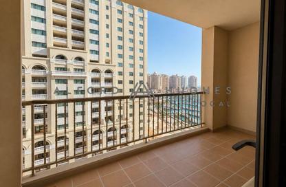 Apartment - 1 Bedroom - 2 Bathrooms for rent in West Porto Drive - Porto Arabia - The Pearl Island - Doha