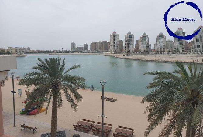 Apartment - Studio - 1 Bathroom for rent in Viva West - Viva Bahriyah - The Pearl Island - Doha