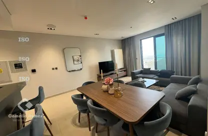 شقة - غرفة نوم - 2 حمامات للايجار في لوسيل ريسيدينس - منطقة المارينا - الوسيل