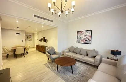 Apartment - 2 Bedrooms - 2 Bathrooms for rent in Lusail Marina Heights - Marina District - Lusail