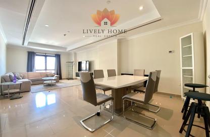 Apartment - 1 - 2 for rent in East Porto Drive - Porto Arabia - The Pearl Island - Doha