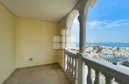 Apartment - 1 Bedroom - 2 Bathrooms for rent in Tower 22 - Viva Bahriyah - The Pearl Island - Doha