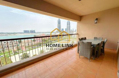 Apartment - 2 Bedrooms - 3 Bathrooms for rent in East Porto Drive - Porto Arabia - The Pearl Island - Doha