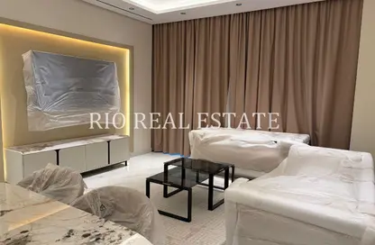 Apartment - 3 Bedrooms - 4 Bathrooms for rent in Lusail Marina Heights - Marina District - Lusail