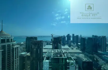 شقق فندقية - 2 غرف نوم - 2 حمامات للايجار في برج وست باي - الخليج الجنوبي - الخليج الغربي - الدوحة