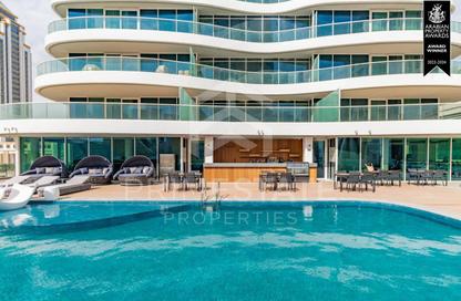 Apartment - 1 Bedroom - 2 Bathrooms for rent in Lusail Marina Heights - Marina District - Lusail